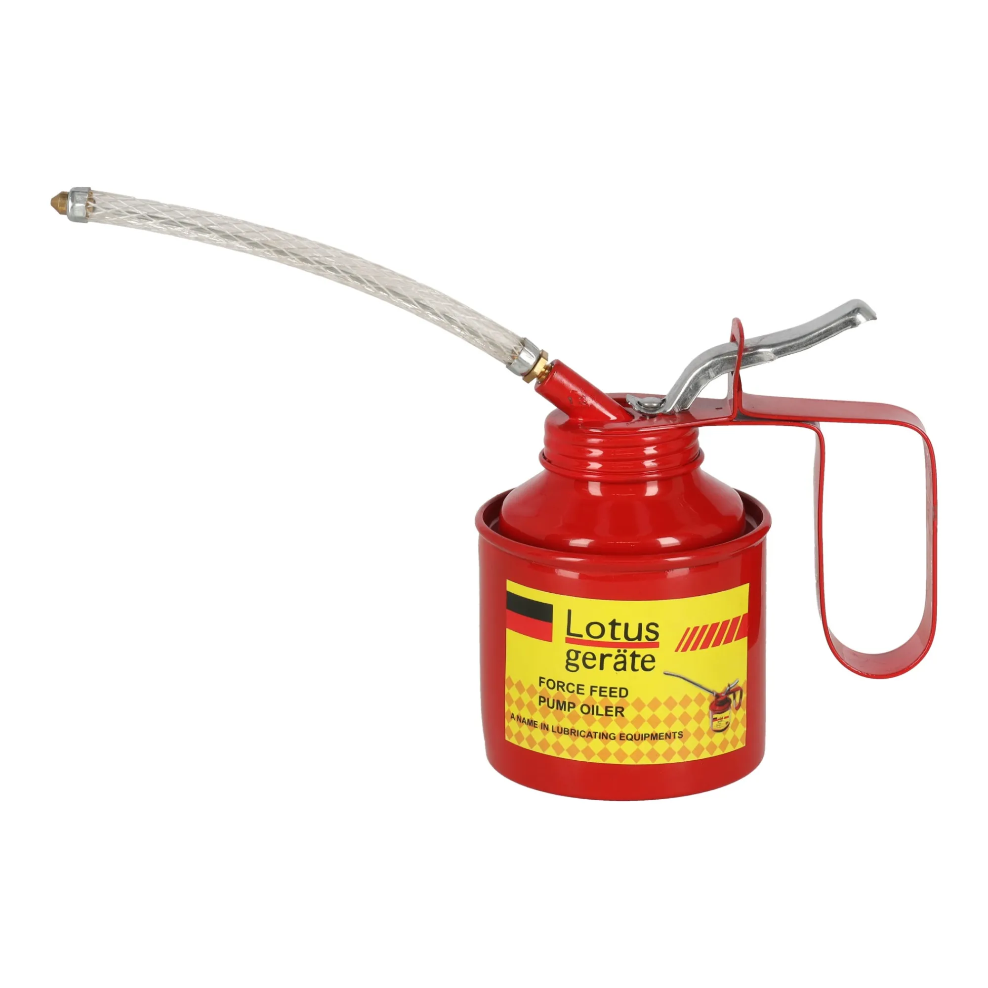 Lotus Tuinmachines>Oliekan rood 250ml