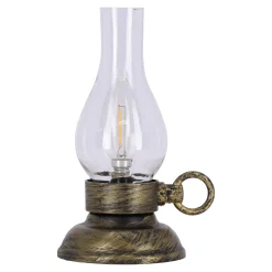 O'malley Binnenverlichting>Olielamp 20 cm LED ant. zwart