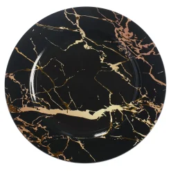 O'malley Koken & Tafelen>Onderbord 33 cm marmer zwart