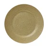 Kaemingk Kerstdecoratie>Onderbord glitter goud 33 cm