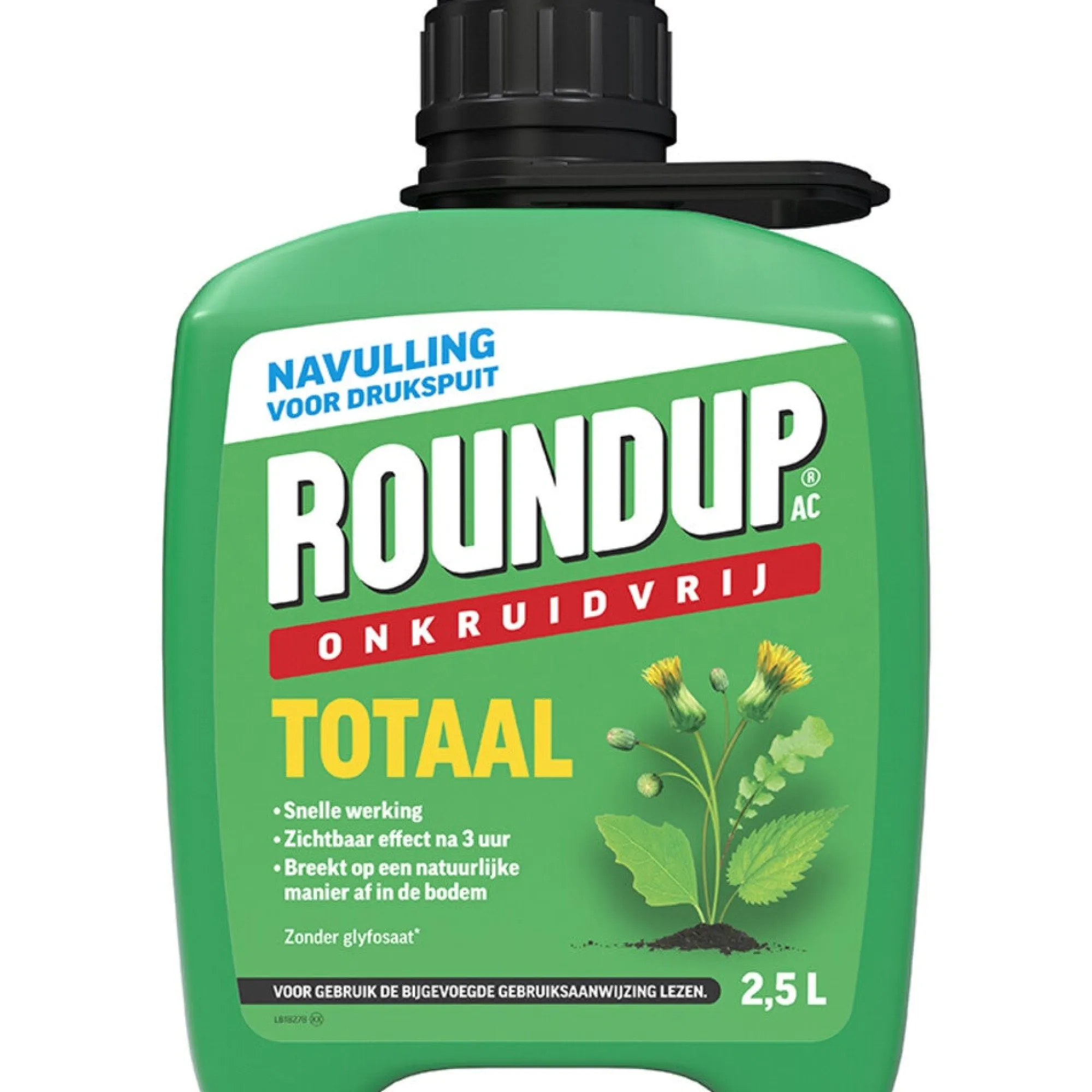 Roundup Handgereedschap>Onkruidbestrijder totaal navulling 2,5L
