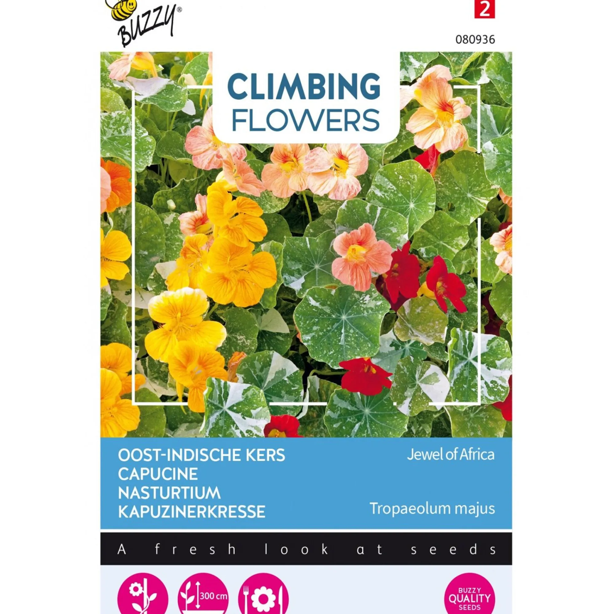 Buzzy Moestuin>Oost-Indische Kers Majus