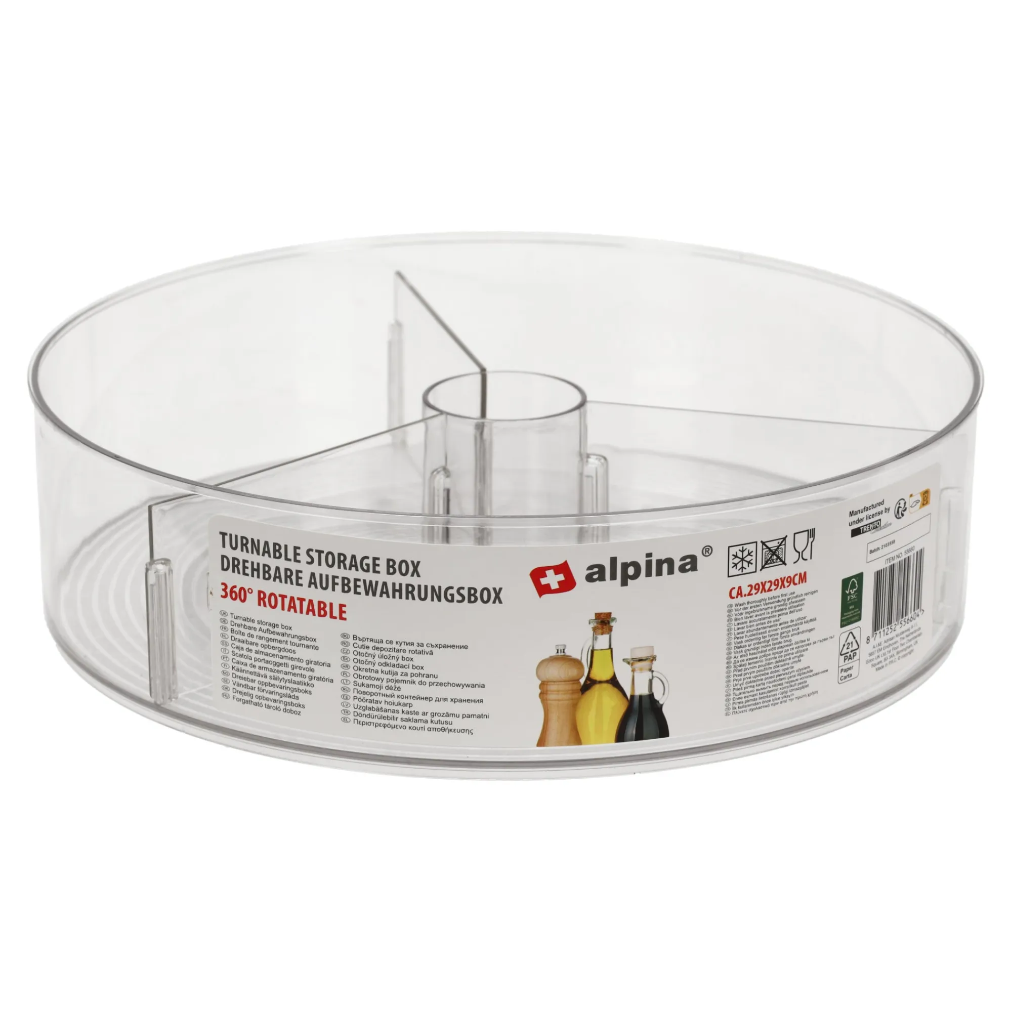 Alpina Opbergen>Opbergdoos draaib