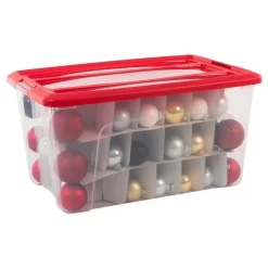 Iris Opbergen|Kerstballen>Opbergdoos kerst 45L