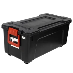 Iris Ohyama Opbergen>Opbergkoffer robuust met wiel 75L