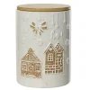 Decoris Kerstdecoratie>Opbergpot ginger 3D 16 cm