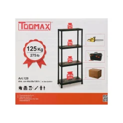 Toomax Opbergen>Opbergrek uni pro met 4 planken