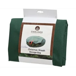Everlands Kerstdecoratie>Opbergtas krans guirlande 70 cm