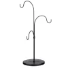 Mica Decorations Kerstdecoratie>Ornament standaard zwart 46cm