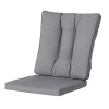 Madison Tuinkussens>Oxford grey O213 dining chair set