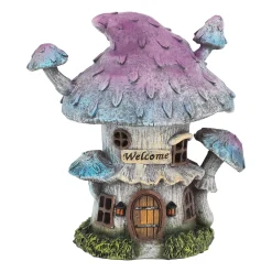 Van Cranenbroek Woondecoratie|Tuindecoratie>Paddenstoel huis LED 21 cm