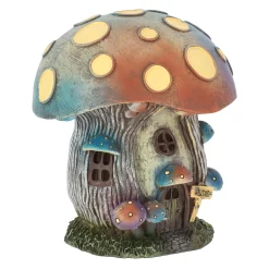 Van Cranenbroek Tuindecoratie|Woondecoratie>Paddenstoel huis LED 20cm