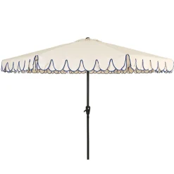 Decoris Parasol>Parasol Hamama 270cm ecru