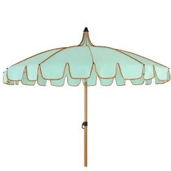 Decoris Parasol>Parasol Waialua 195cm aqua