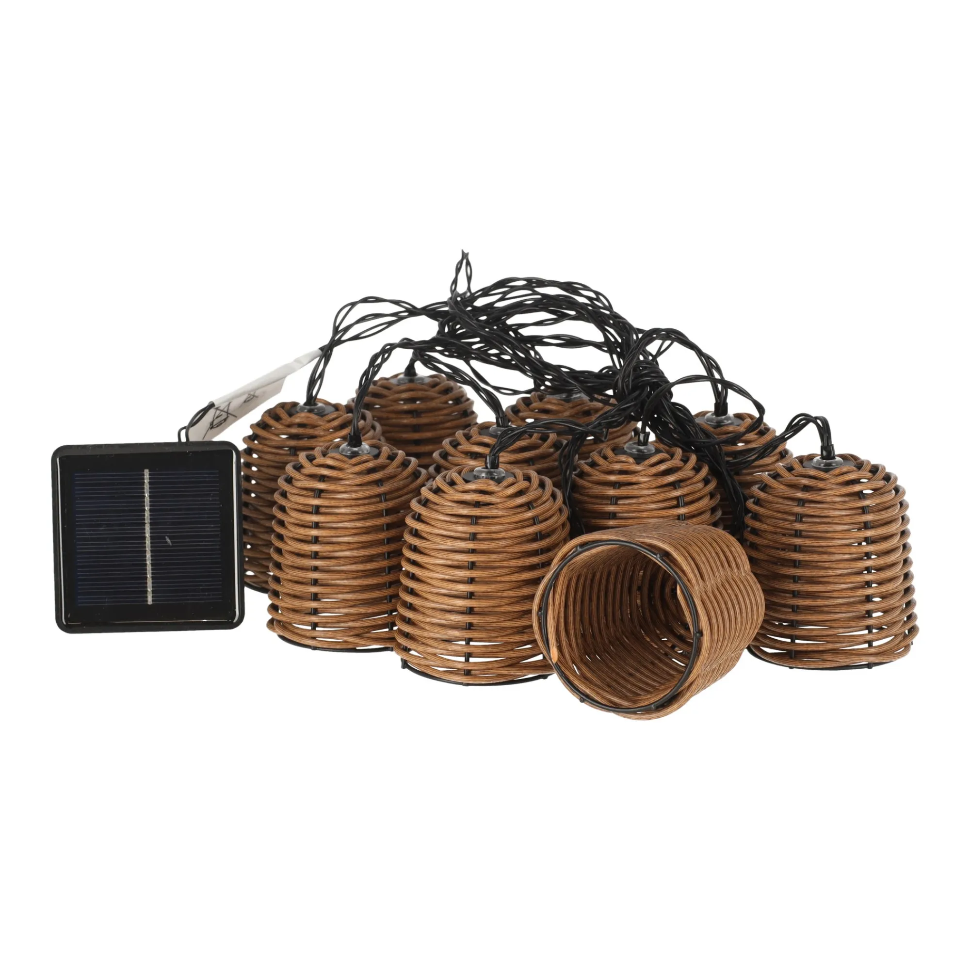 O'malley Buitenverlichting|Buitenverlichting>Partylight solar 10LED Warm Wit