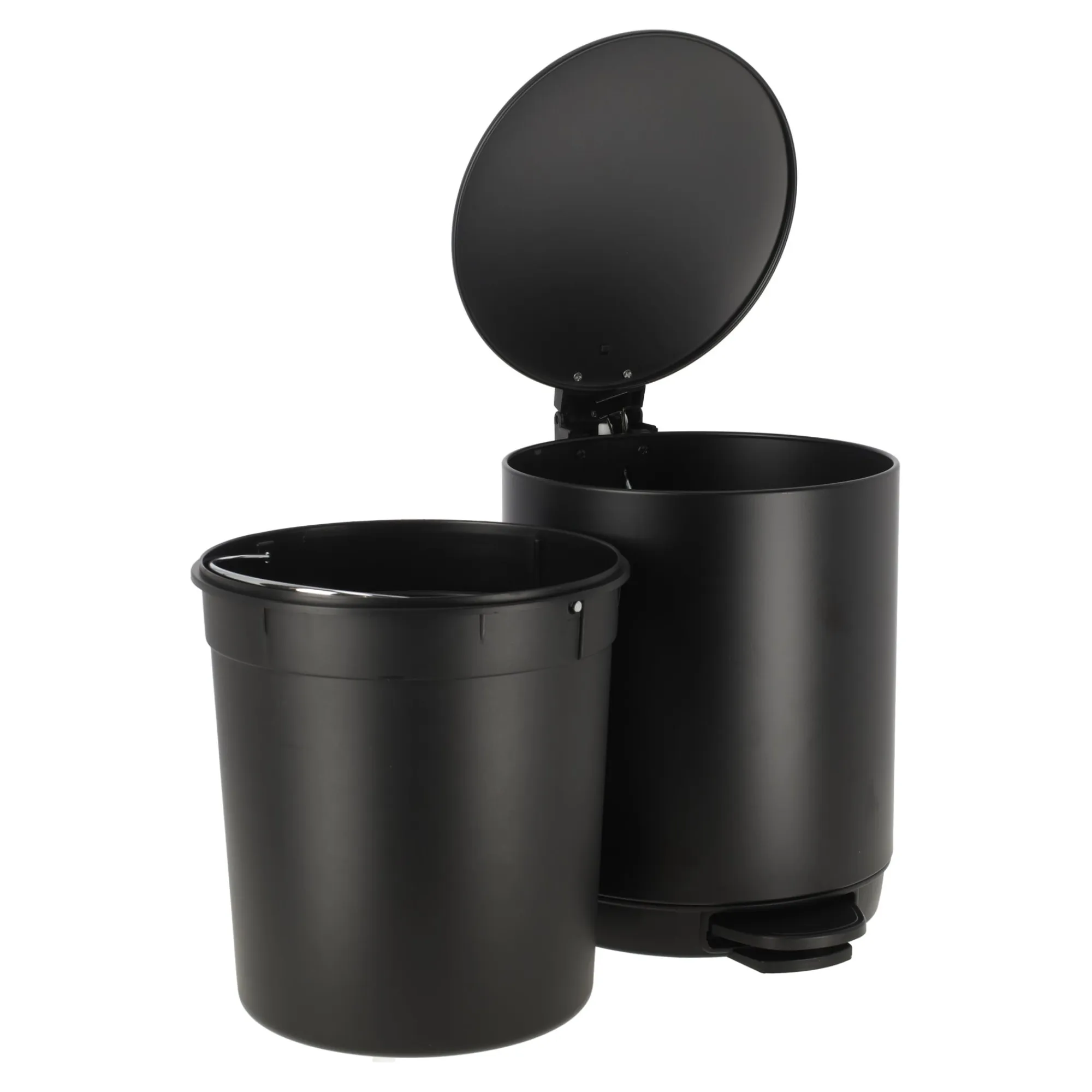 Nevac Schoonmaken>Pedaalemmer soft close 5L zwart