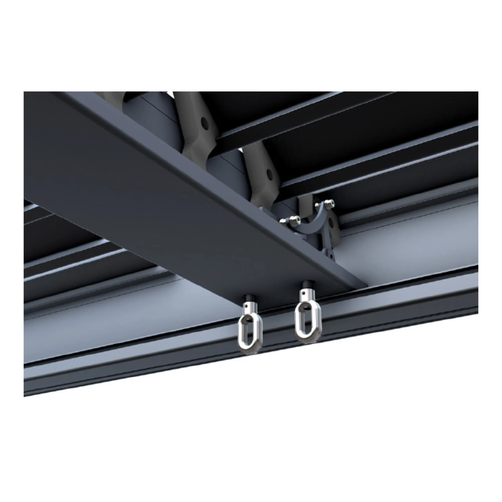 Bois le Duc Overkapping Tuin>Pergola Varzo Creme 3x4m