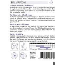 Horti Tops Moestuin>Perilla Shiso paarsbladig zaad