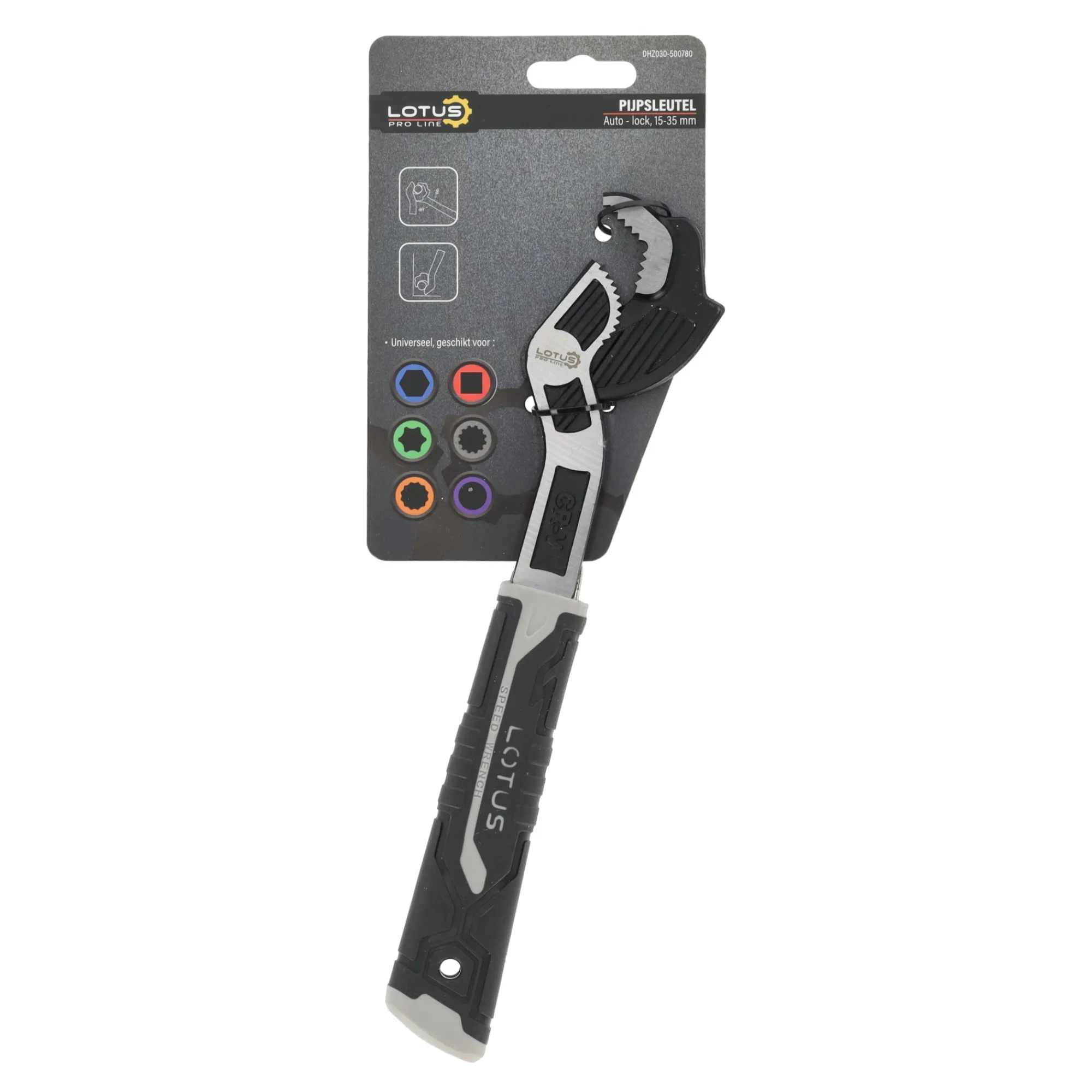 Lotus Handgereedschap>Pijpsleutel auto-lock 15-35 mm Pro Line