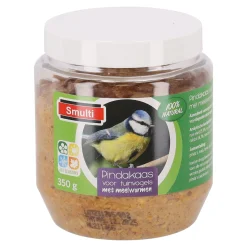 Smulti Vogelsnacks>Pindakaas met meelwormen 350 g