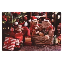 Kerstdecoratie>Placemat 28x43cm snuggle bears