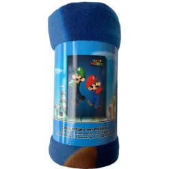 Nintendo Plaids En Sierkussens>Plaid Mario 100x140cm