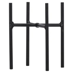 Mica Decorations Vazen En Potten>Plant standaard Ascot zwart 9 x 8 cm