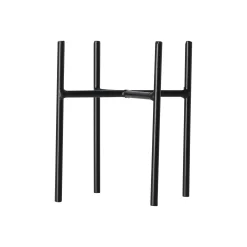 Mica Decorations Vazen En Potten>Plant standaard Ascot zwart 12 x 11 cm