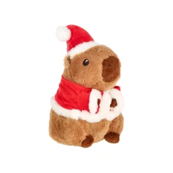 Kerstdecoratie>Pluche capibara kerst 24 cm
