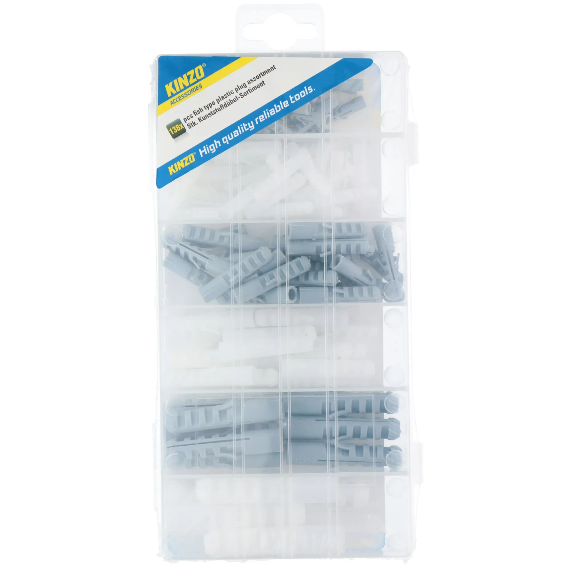 Kinzo Bouw>Pluggen met doos 138st