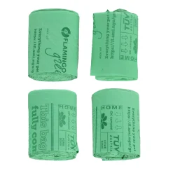 Flamingo Hondenverzorging>Poepzak composteerbaar cardun 4x25st