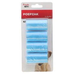 Friendly Pet Hondenverzorging>Poepzak 4st blauw