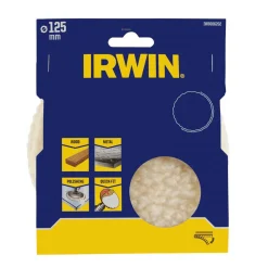 Irwin Toebehoren Elektrisch Gereedschap>Polijstschijf lamsvacht klittenband Ø125mm