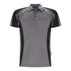 Cratex Werkshirts>Poloshirt H Arvin grijs/zwart XS