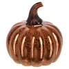 O'malley Woondecoratie>Pompoen glas led bruin 11cm