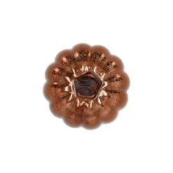 O'malley Woondecoratie>Pompoen glas led bruin 11cm