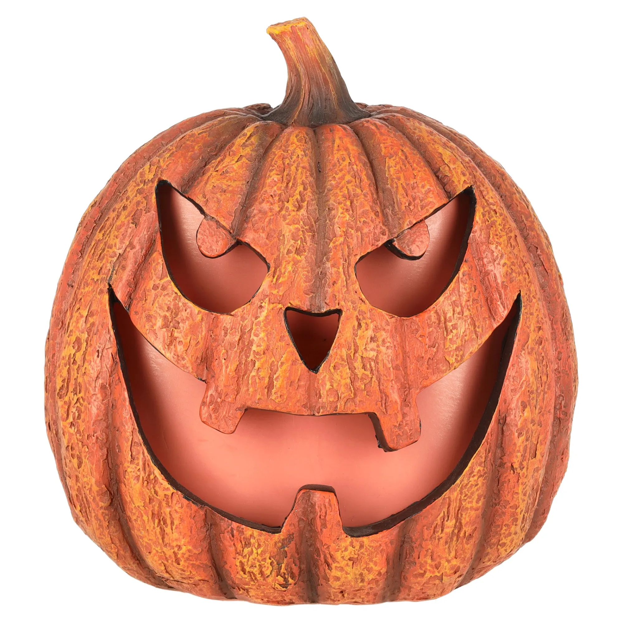 Van Cranenbroek Woondecoratie>Pompoen vlam oranje 22 cm led