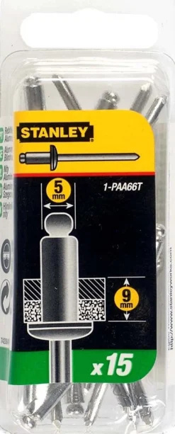 Stanley Bouw>Popnagels 3x3mm 1-PAA42T