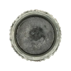 Vazen En Potten>Pot bloem 12 cm cement groen