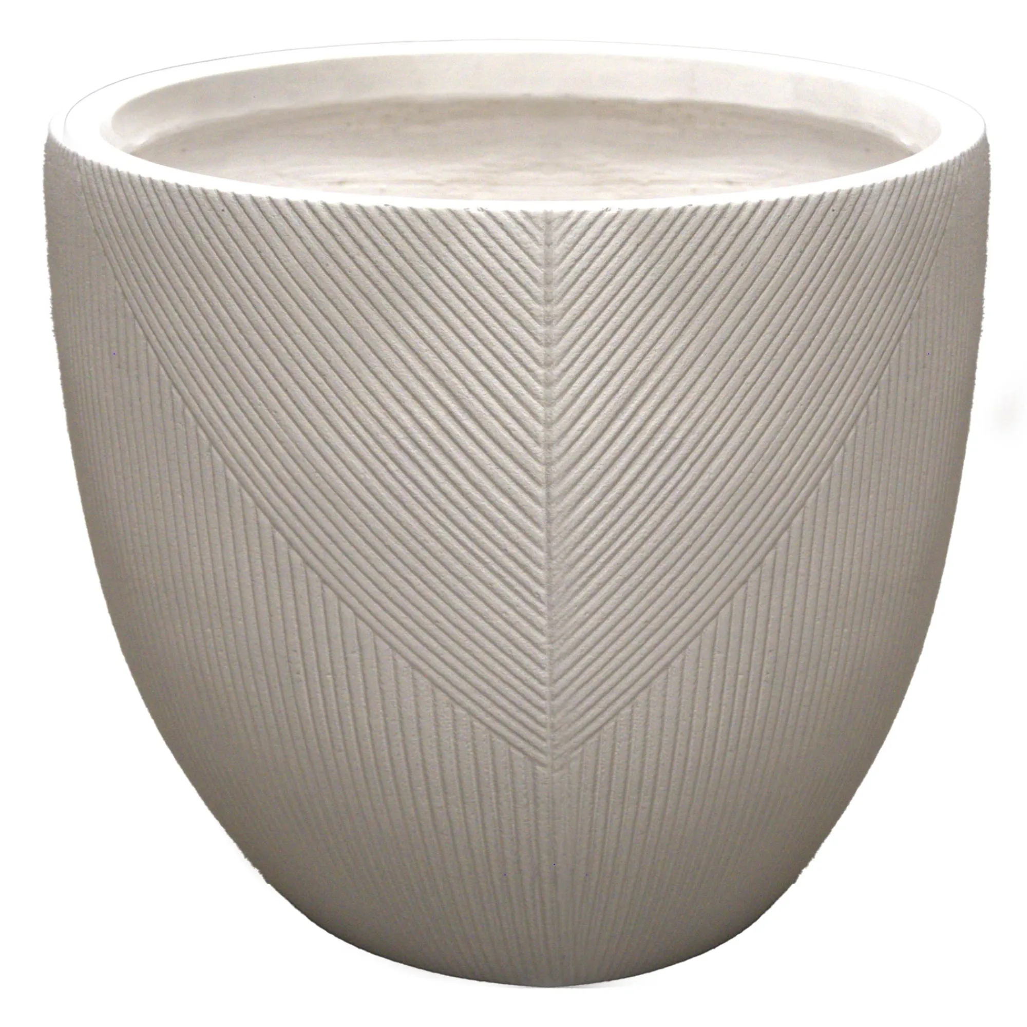 Tuindecoratie>Pot Borrano wit 24 cm