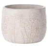 Natural Collections Vazen En Potten>Pot cement goud 14 x 11 cm