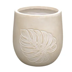 O'malley Tuindecoratie>Pot Cima antique beige 22 cm