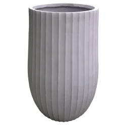 Tuindecoratie>Pot Folcata smoke grey 40 cm