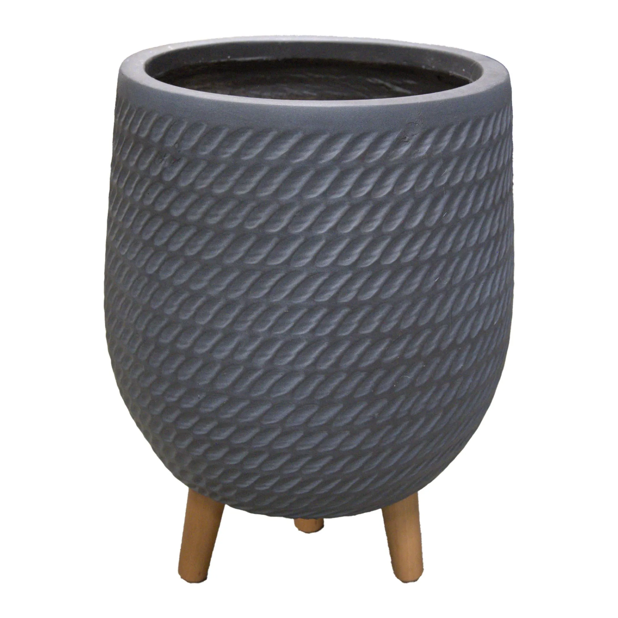 Mica Decorations Tuindecoratie>Pot op standaard Corda grijs