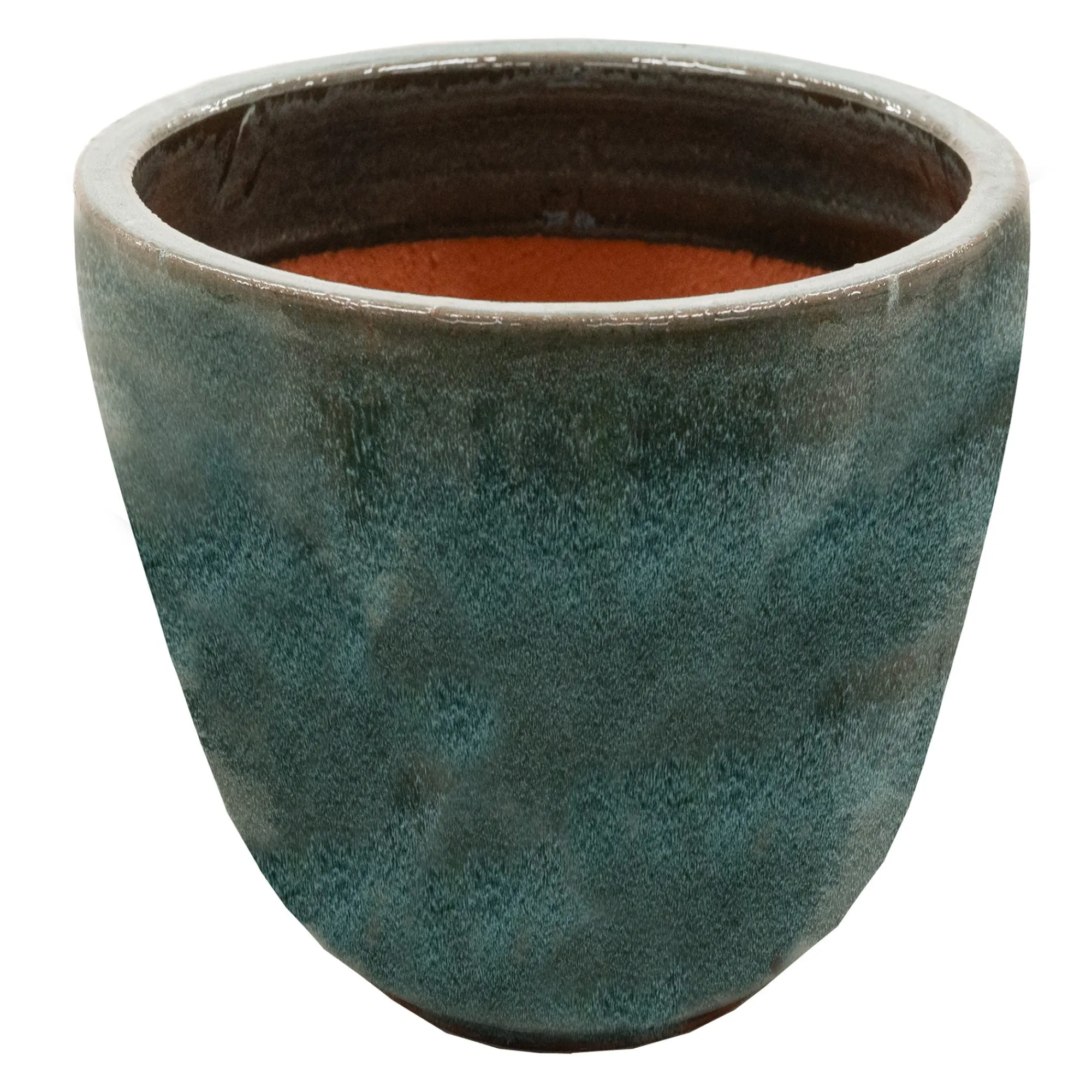 O'malley Tuindecoratie>Pot scafa 22 cm glazed mos groen