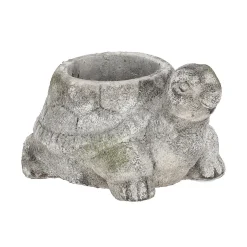 Vazen En Potten>Pot schildpad 15 cm cement