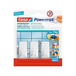 Tesa Bouw>Powerstrips haak S rechthoek wit