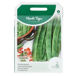 Horti Tops Moestuin>Pronksnijbonen Streamline roodbloeiers
