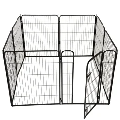 Friendly Pet Hondenbench>Puppyren 8-hoekig 77x101cm zwart
