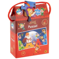 Creative Craft Group Kerstdecoratie>Puzzel sint 30st.